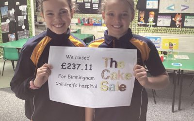 Raising Money for Birmingham Children’s Hospital.