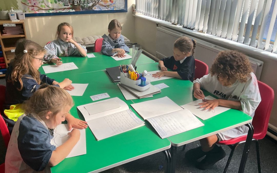 Gestural Drawing with Charcoal