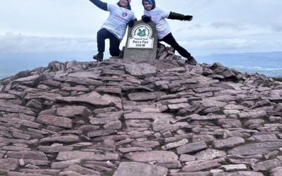 Elliot tackles Pen y Fan to raise funds for Dementia UK.